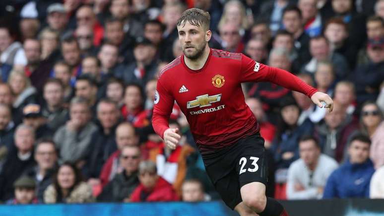 Luke Shaw defende que Campeonato Inglês de 2019/20 recomece sem um campeão (Foto: Divulgação/Manchester United)