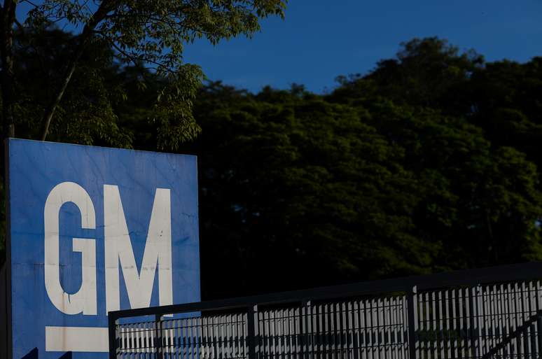 Logotipo da General Motors em unidade da companhia e São José dos Campos. 22/1/2019. REUTERS/Roosevelt Cassio 