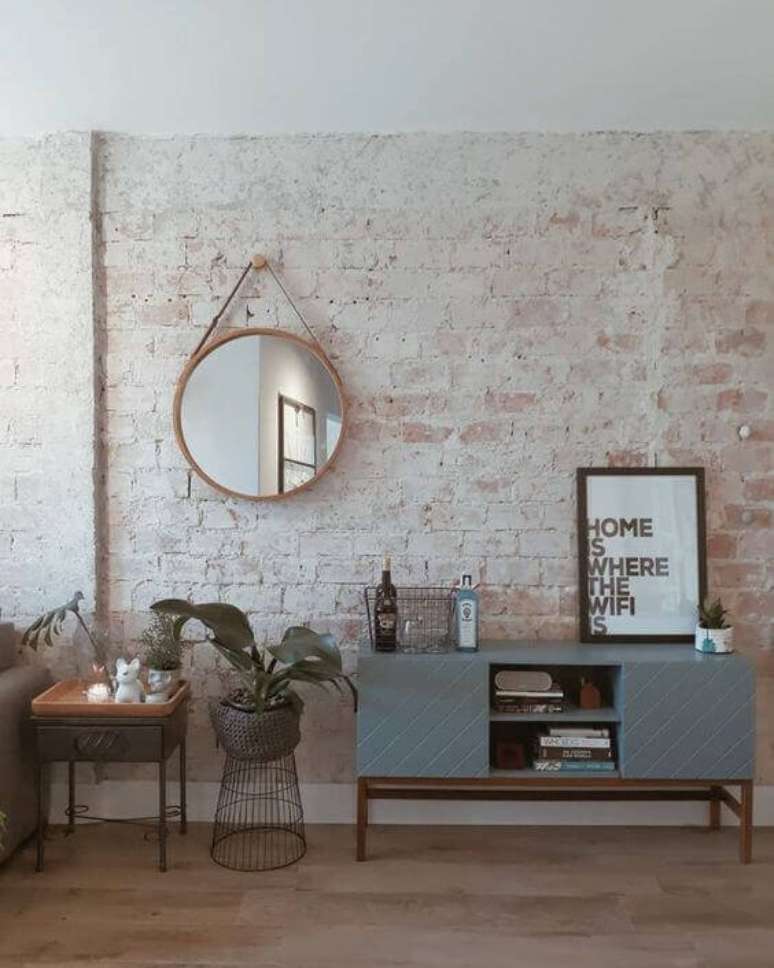 74. Aparador para sala de estar tipo buffet &ndash; Via: Pintererst