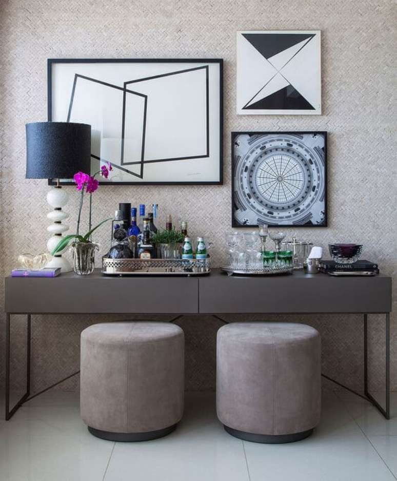 94. Aparador para sala moderna &ndash; Via: Casa de Valentina