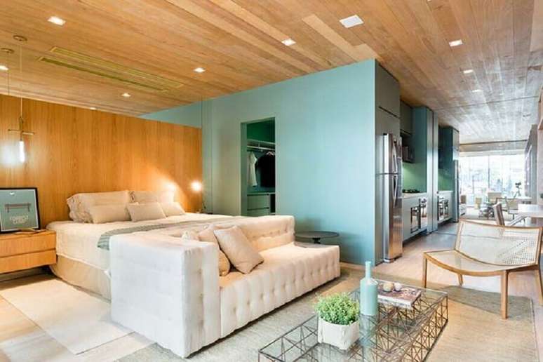 10. Apartamento decorado com ambientes integrados &ndash; Foto: Pinterest