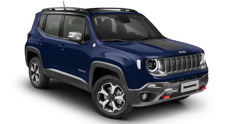 Jeep Renegade Trailhawk: tração 4x4 e motor 2.0 a diesel.