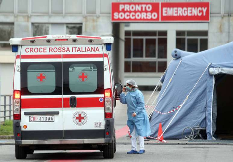 Hospital de Cremona, no norte da Itália