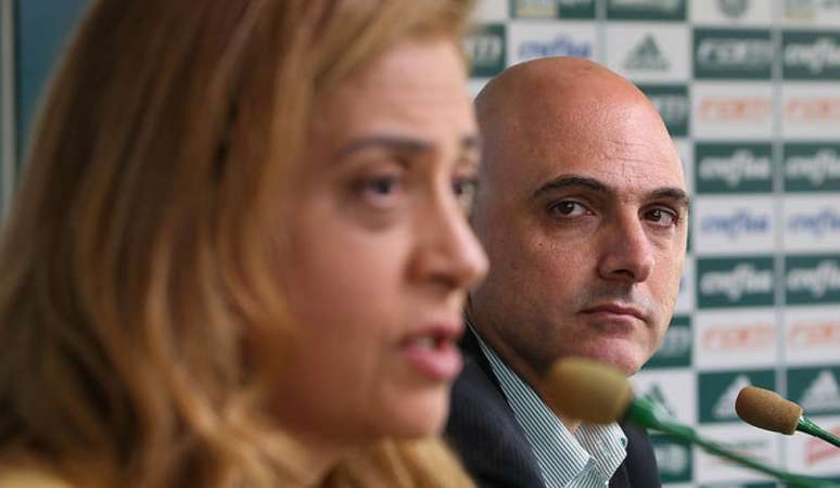 Leila Pereira e Maurício Galiotte: Crefisa não pretende interromper pagamentos - FOTO: Cesar Greco