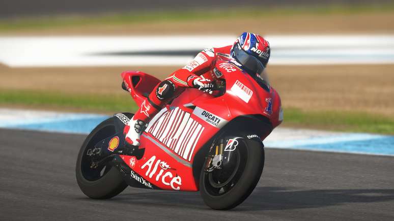 Casey Stoner, piloto australiano, foi campeão mundial de MotoGP em 2017 com a Ducati.