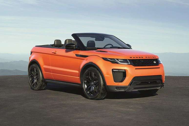 Land Rover Evoque Conversível: tentativa de surfar na onda dos SUVs.