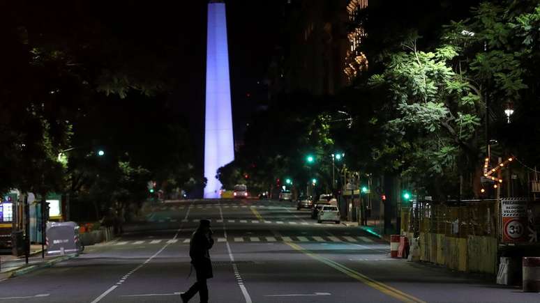 A Argentina anunciou o isolamento social obrigatório em nível nacional devido à crise do coronavírus em 20 de março