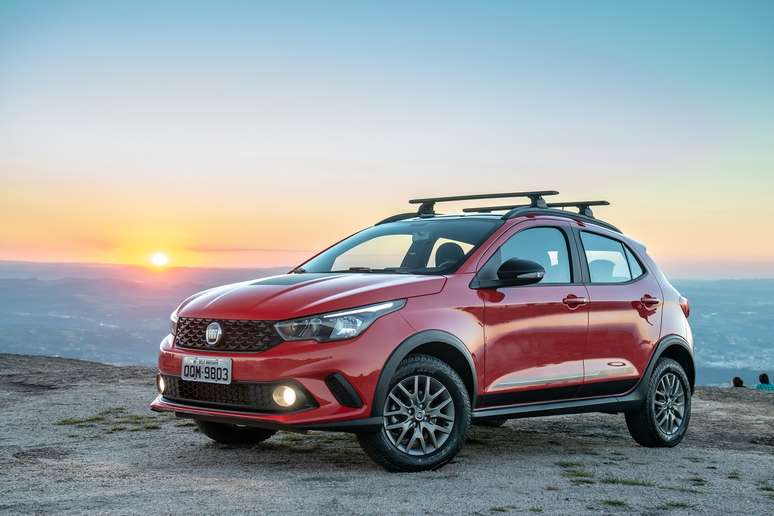 Fiat Argo Trekking: modelo hatch teve melhor desempenho em março do que em fevereiro.