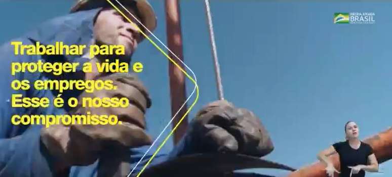 'A vida dos brasileiros vem em primeiro lugar', diz vídeo da nova propaganda do governo 