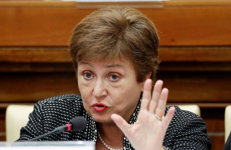 Diretora-gerente do FMI, Kristalina Georgieva, participa de evento no Vaticano
05/02/2020
REUTERS/Remo Casilli