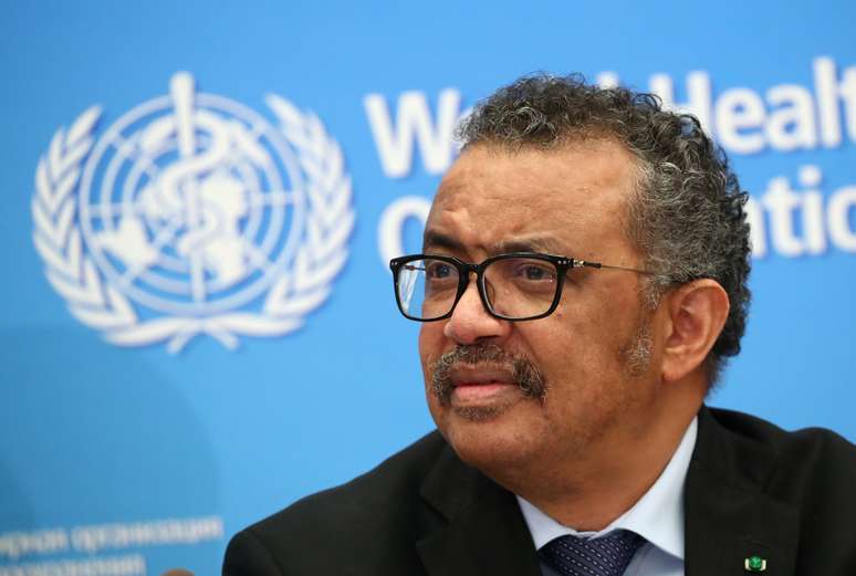 Diretor-geral da OMS, Tedros Adhanom Ghebreyesus
24/02/2020
REUTERS/Denis Balibouse/File Photo