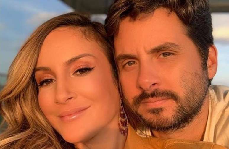 A cantora Claudia Leitte e o empresário Márcio Pereira