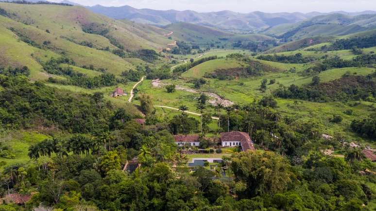 Serra da Bocaina, na metade do caminho entre São Paulo e Rio de Janeiro.