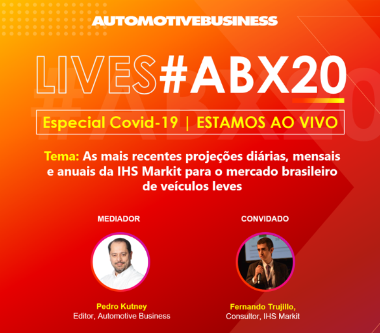 Fernando Trujillo, da IHS Markit, respondeu às perguntas de Pedro Kutney na live ABX20