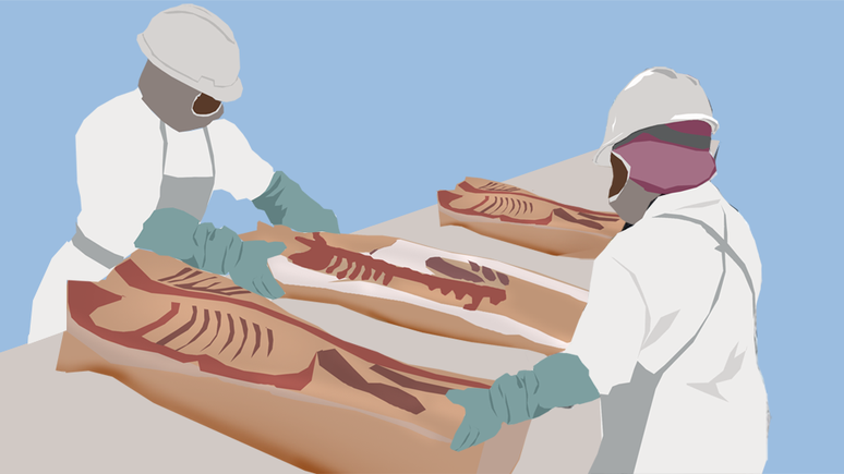 N&uacute;mero de casos da Smithfield Foods at&eacute; excedeu os relatados no USS Theodore Roosevelt