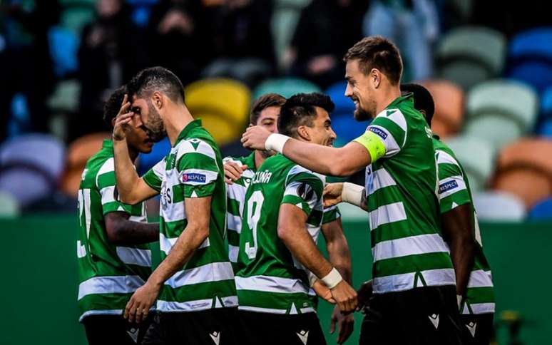 O Sporting é o quarto colocado do Campeonato Português (Foto: PATRICIA DE MELO MOREIRA / AFP)