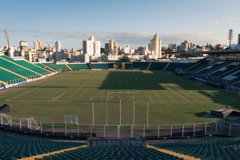 Estádio Orlando Scarpelli, casa do Figueirense, um dos oito time classificados para a fase final do Campeonato Catarinense 2020