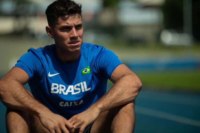 Thiago Braz conquistou o ouro no salto com vara, nos jogos do Rio de Janeiro, em 2016 (Foto: Fernando dos Reis/CBAt)