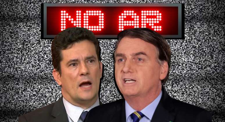 Moro e Bolsonaro: o duelo de gigantes saiu dos bastidores do poder e passou a ser travado diante das câmeras de TV