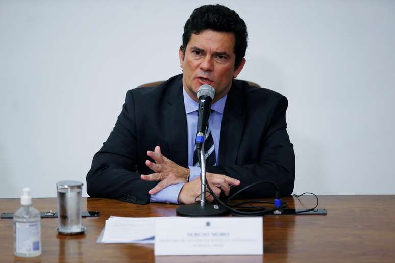 Sergio Moro, ex-ministro da Justiça e Segurança Pública
24/04/2020
REUTERS/Ueslei Marcelino