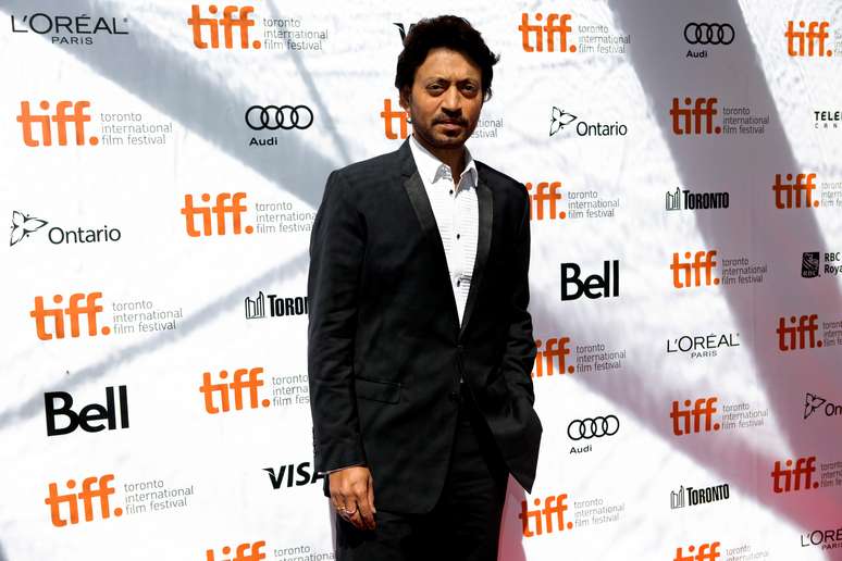 Ator indiano Irrfan Khan chega para apresenta&ccedil;&atilde;o de filme "Dabba (The Lunchbox)" no Festival Internacoina de Cinema em Toronto 8/9/2013  REUTERS/Mark Blinch