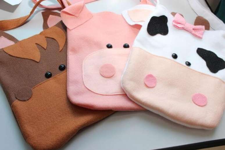 51. Saquinho surpresa de animais &ndash; Via: Pinterest