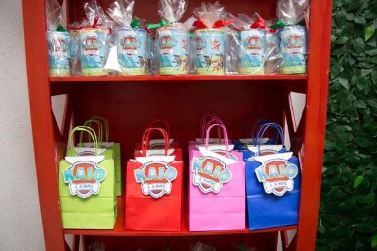 62. Saquinho surpresa festa patrulha canina &ndash; Via: Elo7