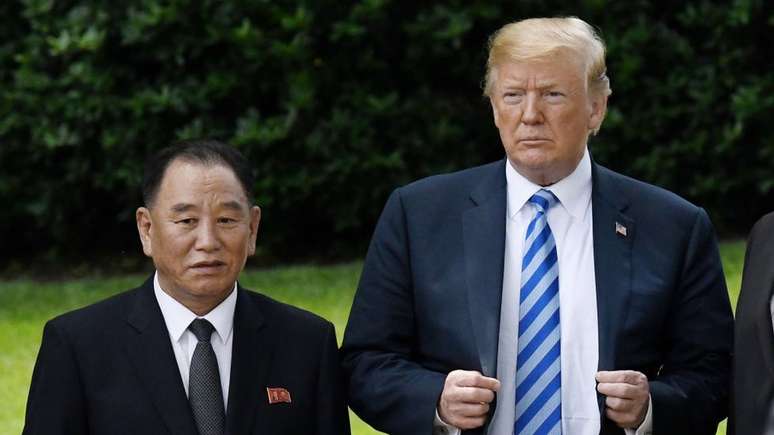 Kim Yong-chol viajou a Washington (EUA) para se encontrar com Donald Trump