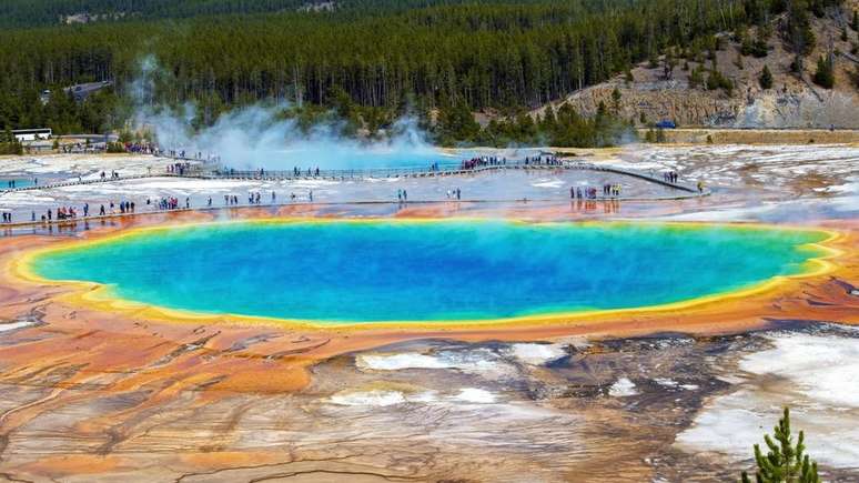 As fontes termais de Yellowstone abrigam microorganismos capazes de viver em condi&ccedil;&otilde;es extremas
