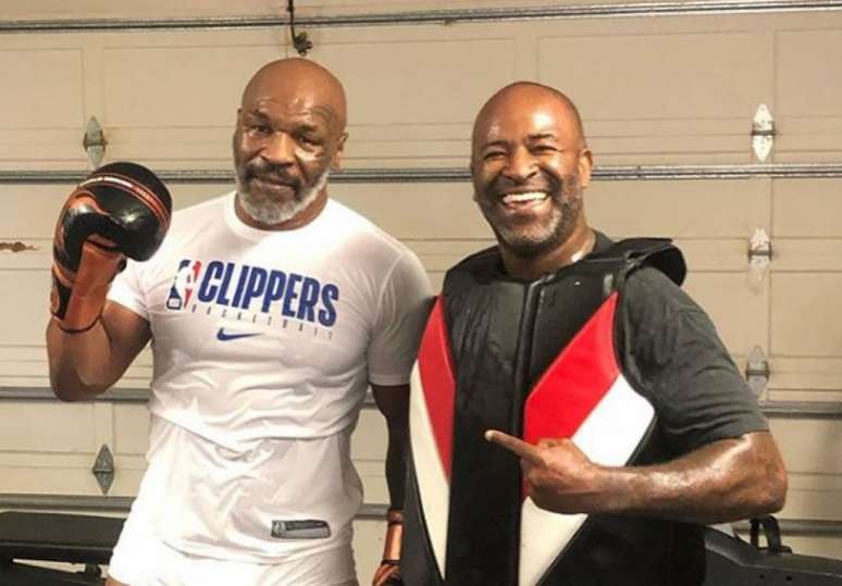 Rafael Cordeiro narrou encontro histórico e treino com Mike Tyson (Foto reprodução Instagram)