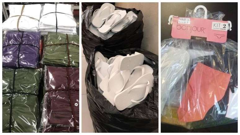 Foram 3.600 sacolas com roupas e acessórios doadas para pacientes que lutam contra covid-19 em São Paulo