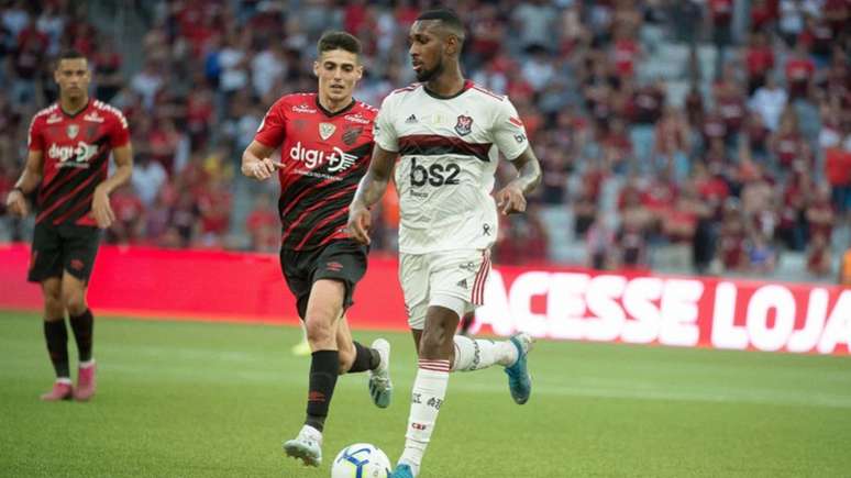 Gerson em ação pelo Flamengo: camisa 8 é titular no time de Jorge Jesus (Foto: Alexandre Vidal/Flamengo)