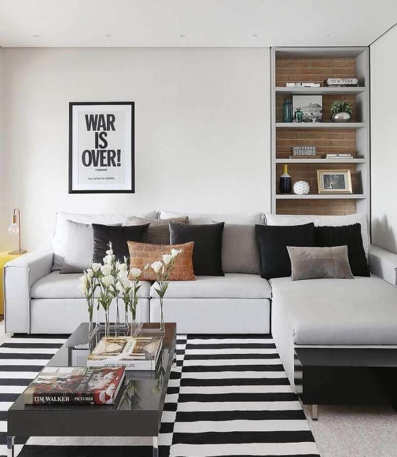 1. Tapetes podem ser um grande diferencial na decoração da sua casa – Foto: Novara Home