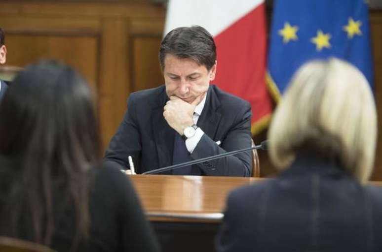 O premiê Giuseppe Conte foi cobrado a aumentar participação feminina em órgãos de decisão sobre pandemia