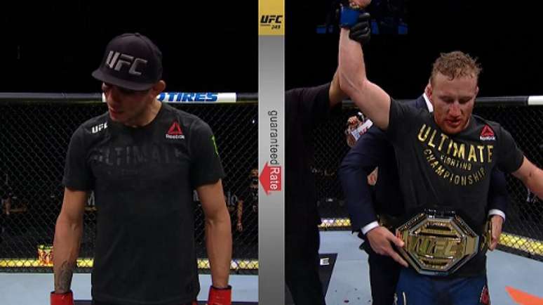 Justin Gaethje faturou dois prêmios após bela performance no UFC 249 (Foto: Reprodução/UFC)