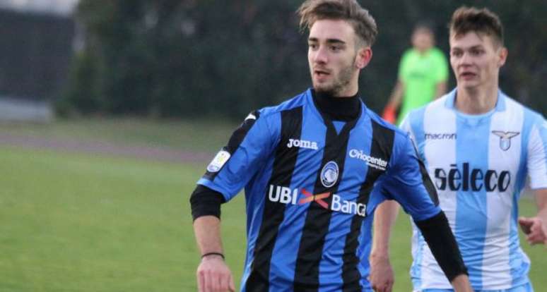 Andrea Rinaldi ainda não tinha estreado pelo time profissional da Atalanta (Foto: Divulgação / Atalanta)