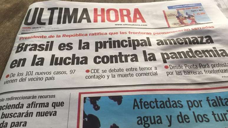 Jornal paraguaio reproduziu declaração de presidente do país