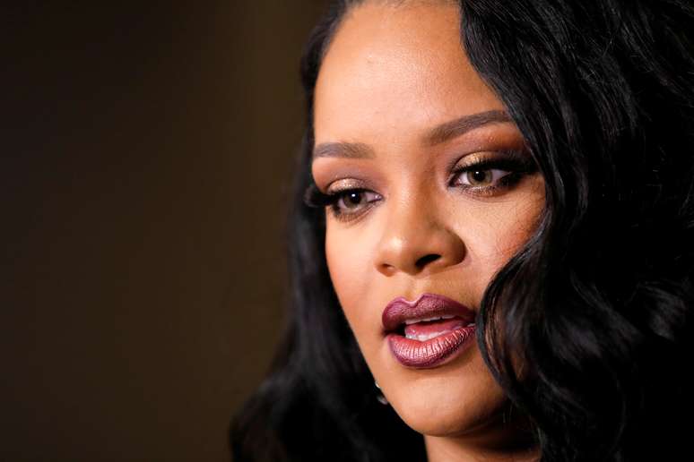 Rihanna no Guggemheim de Nova York
 11/10/2019 REUTERS/Andrew Kelly