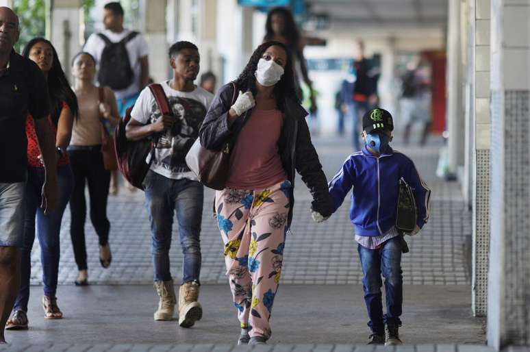 Central do Brasil no Rio de Janeiro
24/3/2020 REUTERS/Ricardo Moraes