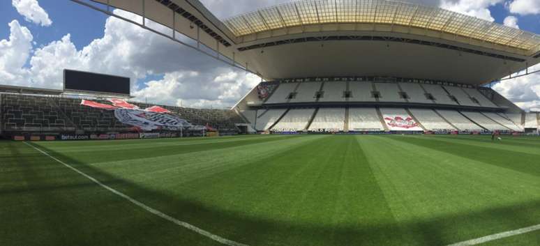 Arena Corinthians é um dos espaços colocados à disposição pelo clube neste período (Foto: Divulgação/Corinthians)