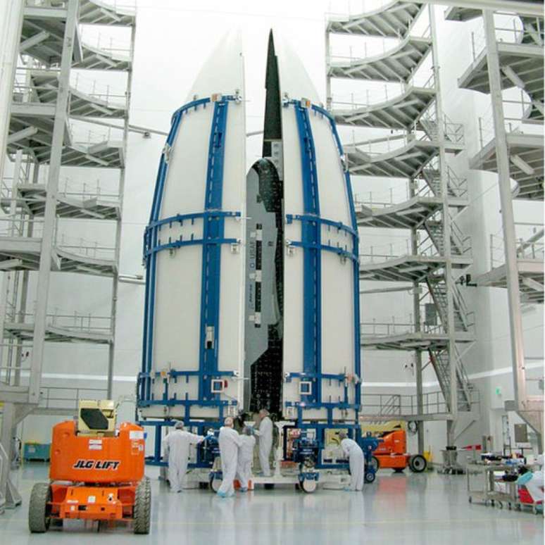 Aeronave espacial tem 9 metros de comprimento