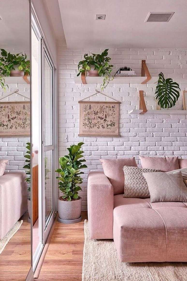38. É importante que os sofás se harmonizem ao estilo de decoração da sua sala – Foto: Futurist Architecture