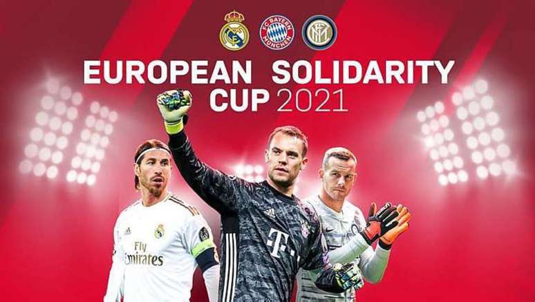 Real Madrid, Bayern de Munique e Inter de Milão anunciam torneio beneficente