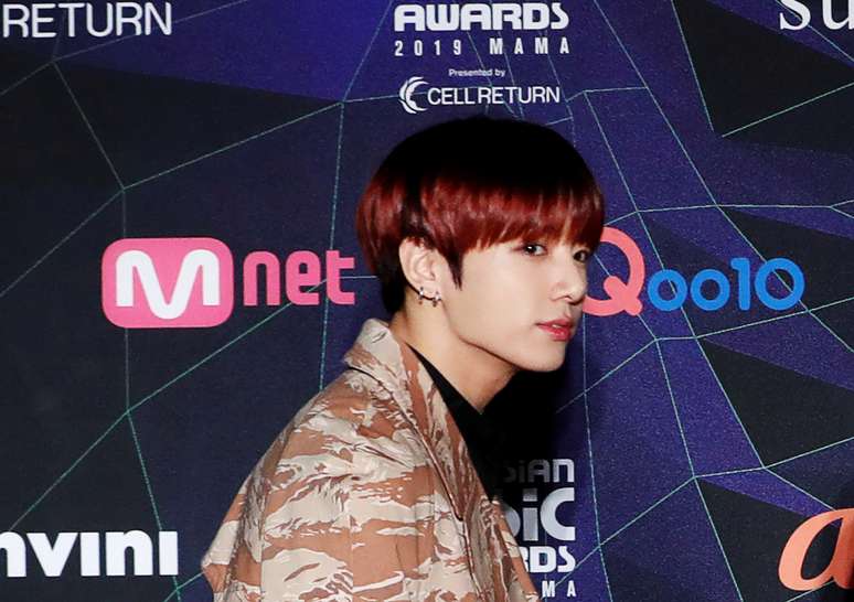 Jungkook, membro da boyband sul-coreana BTS, chega ao tapete vermelho de premia&ccedil;&atilde;o no Jap&atilde;o
04/12/2019
REUTERS/Kim Kyung-Hoon
