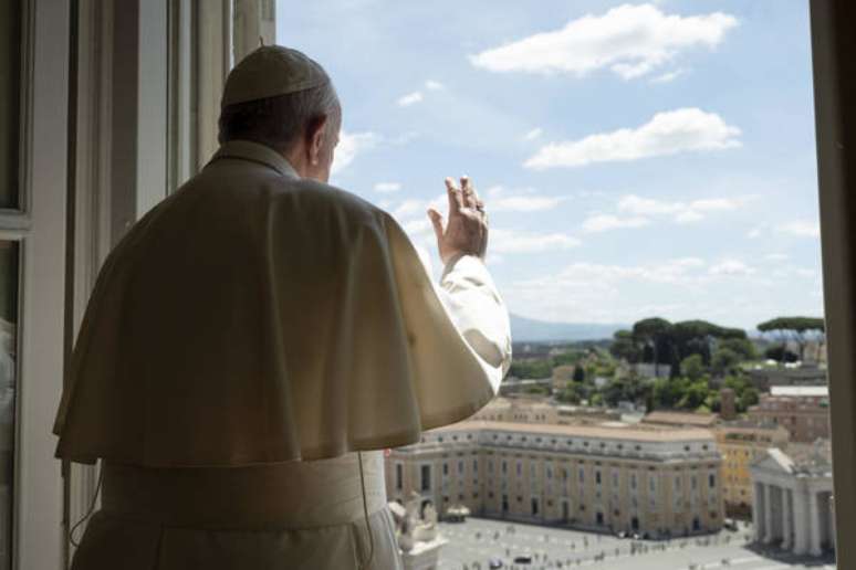 Papa Francisco na Praça São Pedro