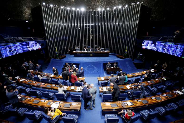 Vista do plenário do Senado 
01/10/2019
REUTERS/Adriano Machado
