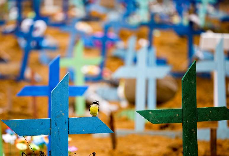 Cemitério em Manaus
13/05/2020
REUTERS/Bruno Kelly