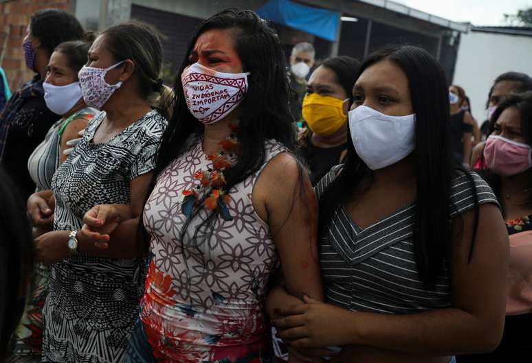 Parque das Tribos, em  Manaus
 14/5/2020 REUTERS/Bruno Kelly