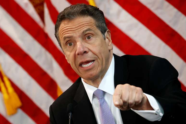 Governador de Nova York, Andrew Cuomo
07/05/2020
REUTERS/Mike Segar