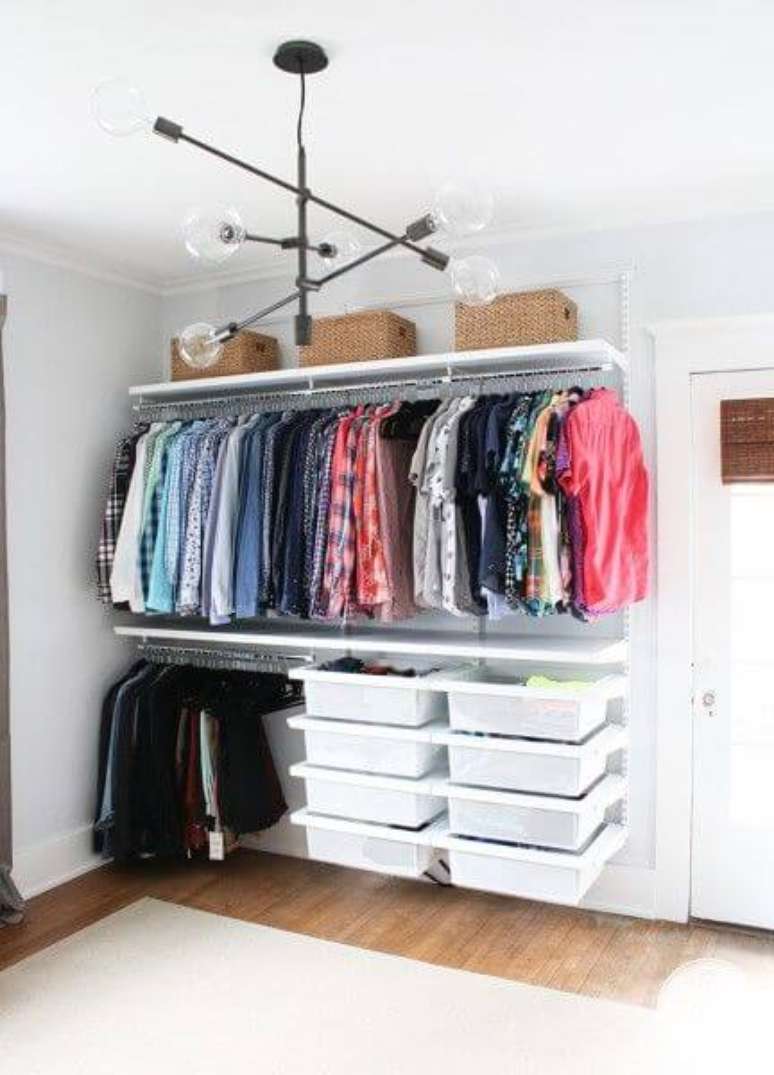 19. Organize seus closets para garantir um ambiente lindo – Via: Pitererset